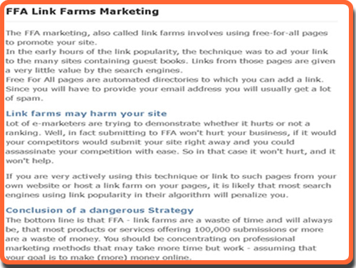 FFA links farm marketing